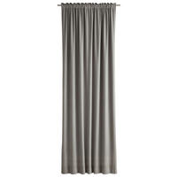 Draperie Confecționată obscuritate  - taupe, Basics, textil (140/245cm)