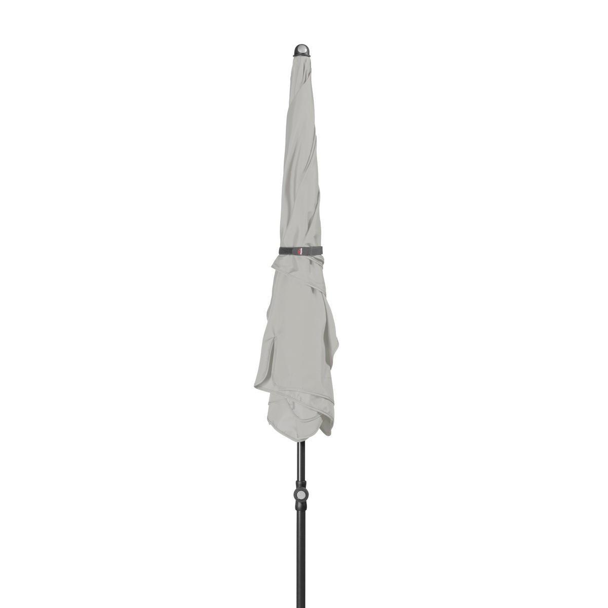 SONNENSCHIRM  185/120 cm  - Anthrazit/Hellgrau, Basics, Textil/Metall (185/120cm) - Doppler