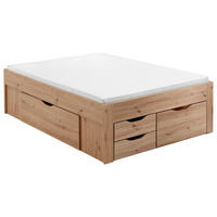 STAURAUMBETT 140/200 cm  in Eiche Artisan  - Eiche Artisan, KONVENTIONELL, Holzwerkstoff (140/200cm) - Boxxx