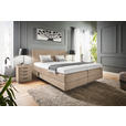 BOXSPRINGBETT 160/200 cm  in Beige  - Beige, KONVENTIONELL, Holz/Textil (160/200cm) - Dieter Knoll