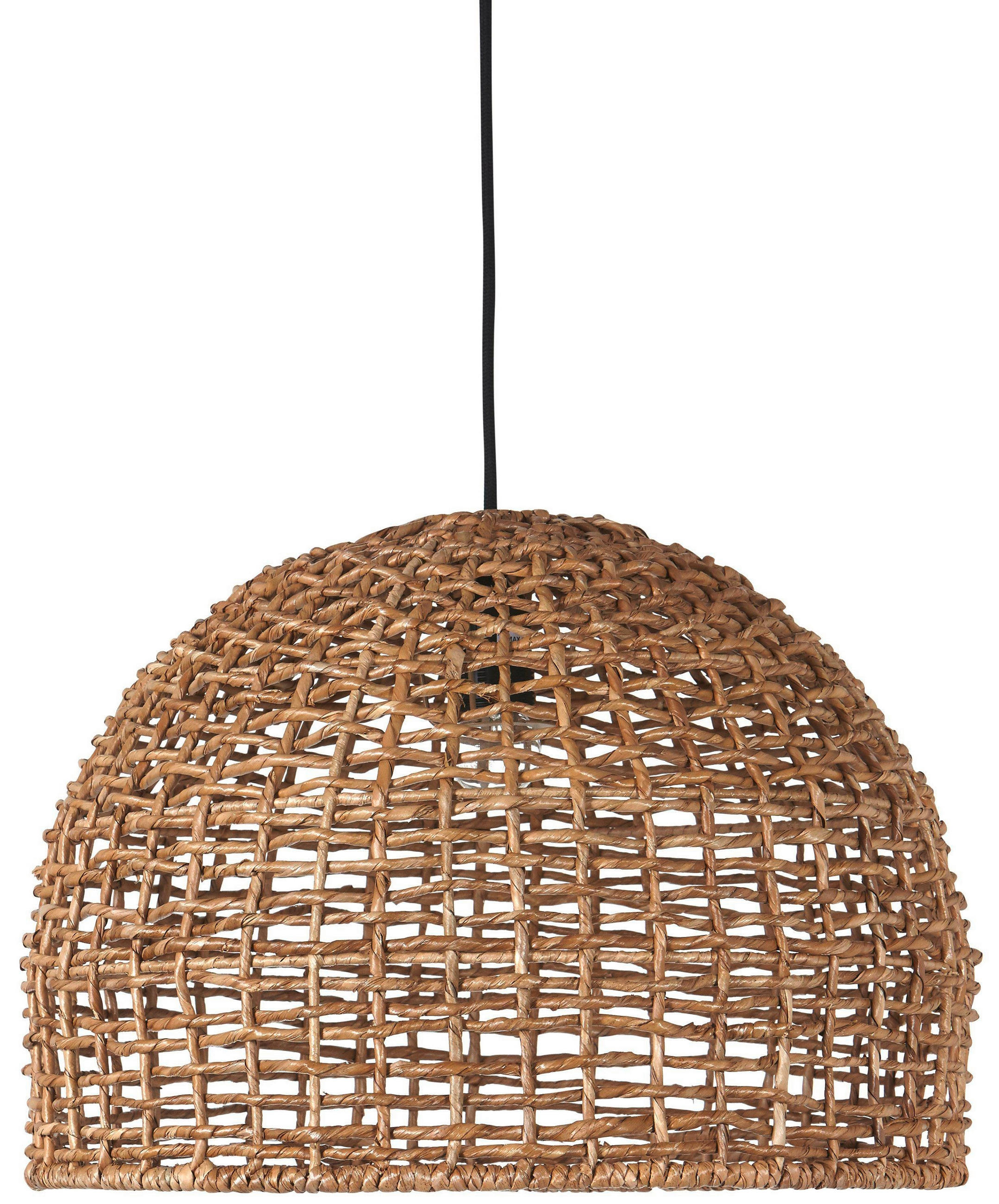 AUßENHÄNGELEUCHTE PR Home Cebu 37/24 cm   - Naturfarben, Natur, Naturmaterialien (37/24cm)