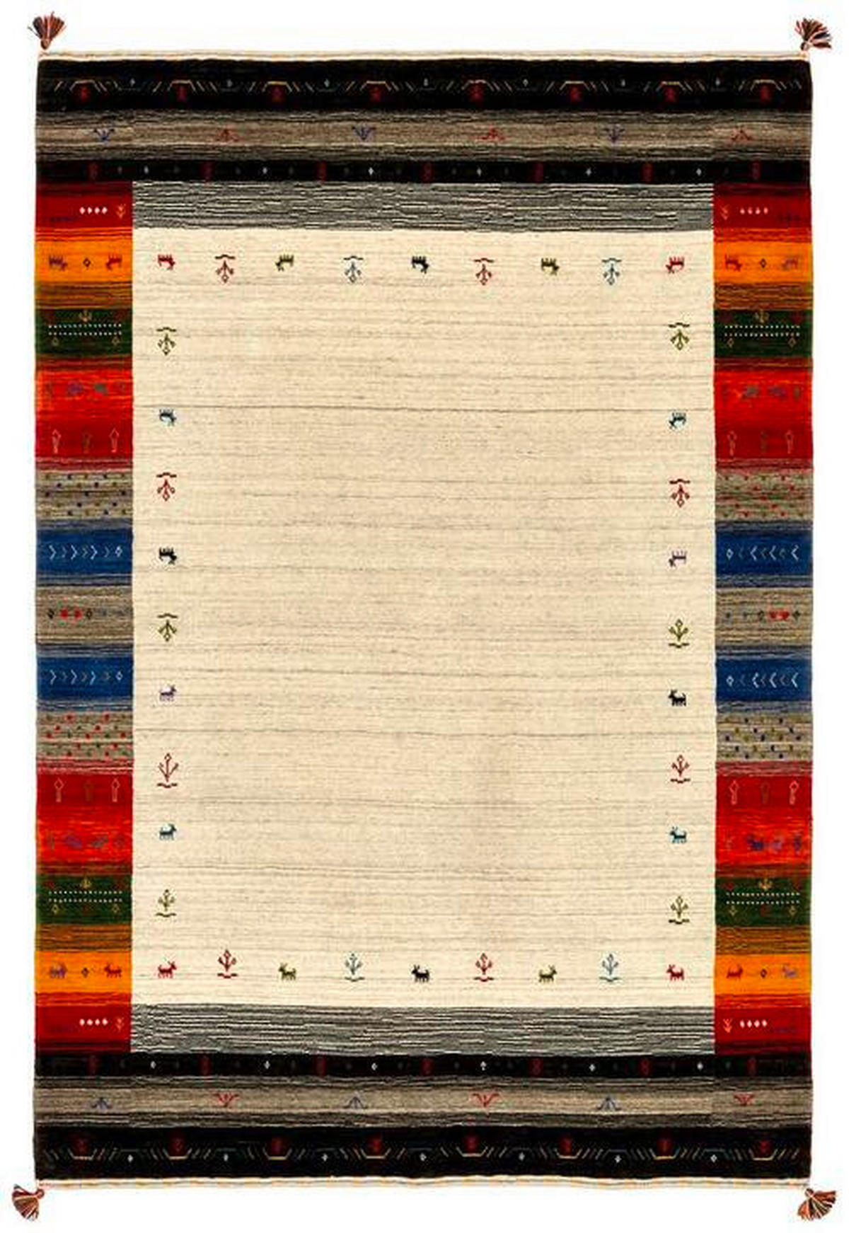 ORIENTÁLNÍ KOBEREC, 250/350 cm, vícebarevná, přírodní barvy - přírodní barvy/vícebarevná, Lifestyle, textil (250/350cm) - Cazaris