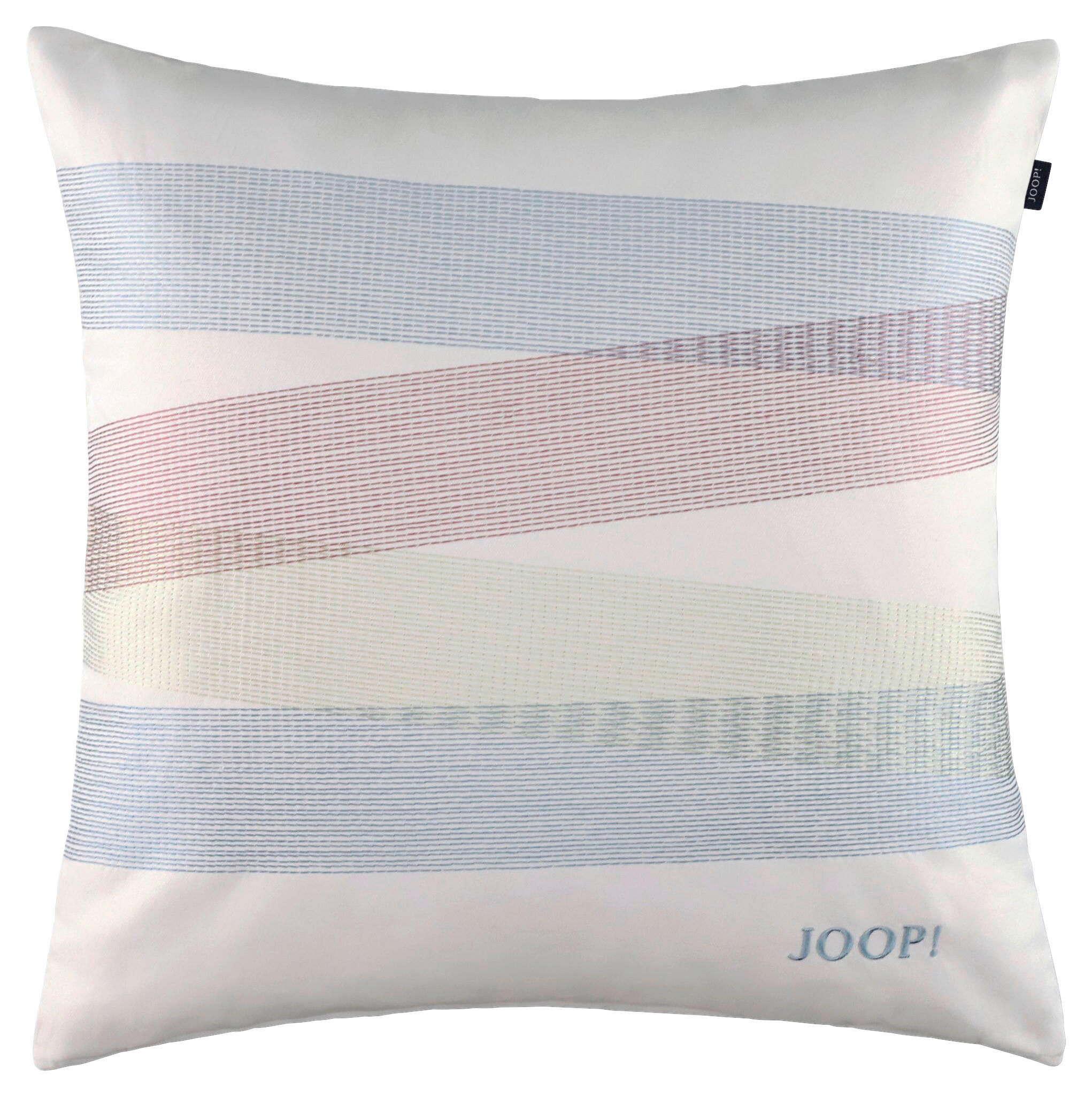 KISSENHÜLLE J!Vivid 50/50 cm  - Blau/Rot, Basics, Textil (50/50cm) - Joop!