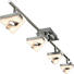 LED-STRAHLER - Nickelfarben, Design, Kunststoff/Metall (11/85cm) - Novel LED-STRAHLER - Nickelfarben, Design, Kunststoff/Metall (11/85cm) - Novel