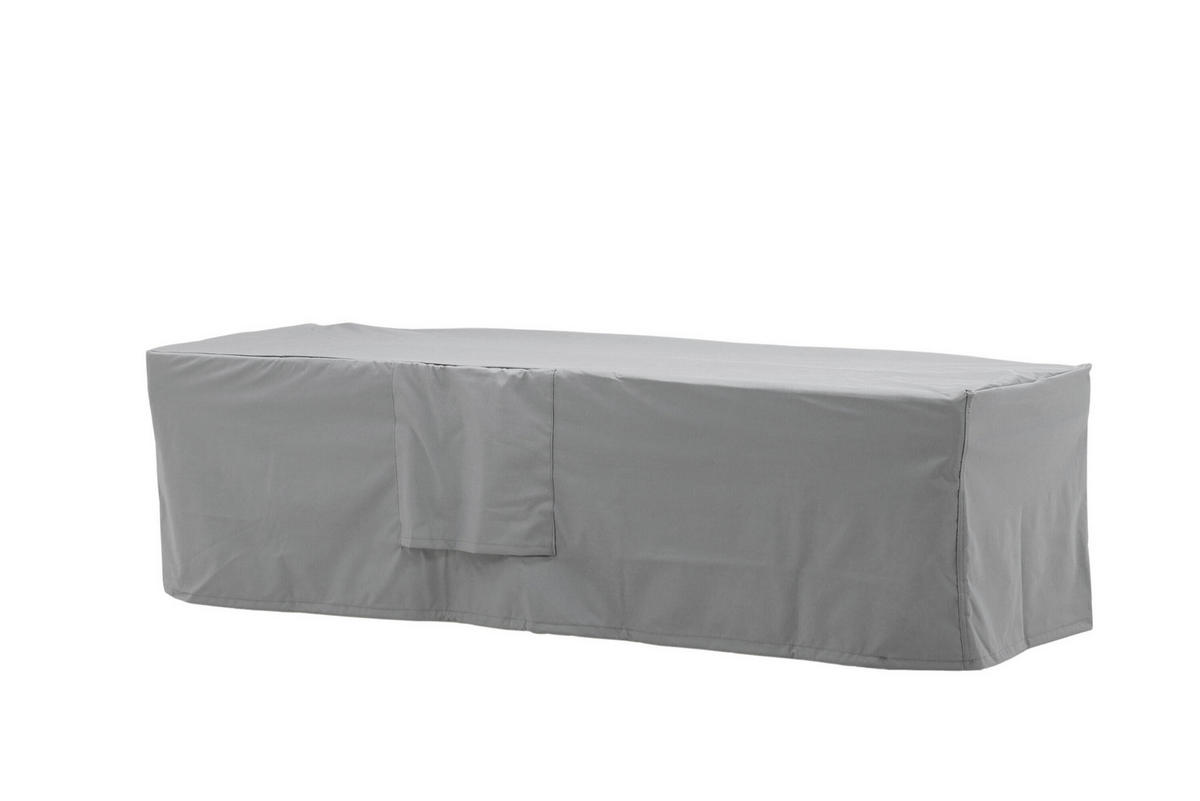 SCHUTZHÜLLE Grau   - Grau, MODERN, Kunststoff (60/50/180cm) - Gardenson
