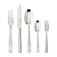 SAMBONET BESTECK FLAT 30-teilig Edelstahl  - Basics, Metall - Sambonet