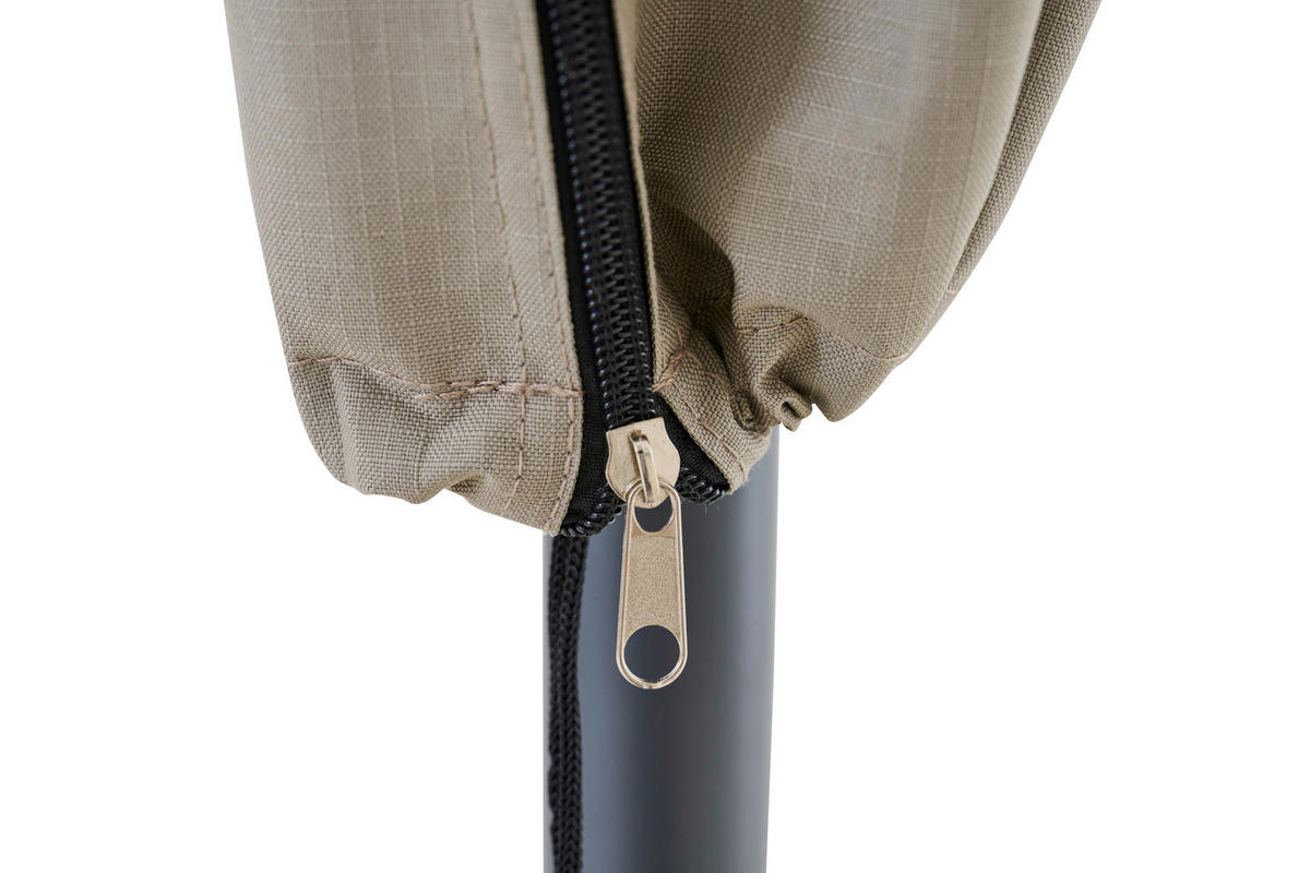 SCHIRMHÜLLE  - Beige, MODERN, Kunststoff (40/215/30cm) - Siena Garden