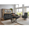 RELAXSESSEL in Leder Anthrazit  - Anthrazit/Schwarz, Design, Leder/Metall (82/119/85cm) - Dieter Knoll