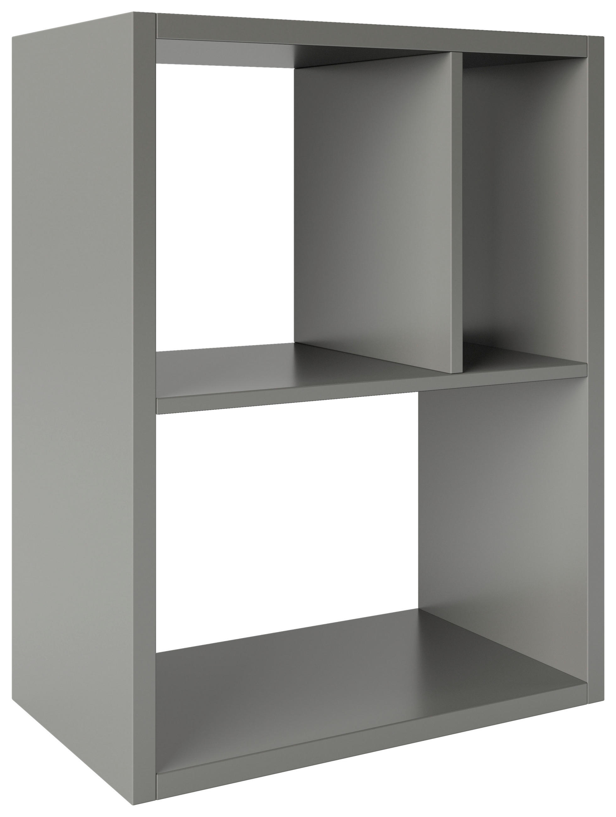 REGAL Grau  - Grau, Basics, Holzwerkstoff (75/58/34cm) - MID.YOU