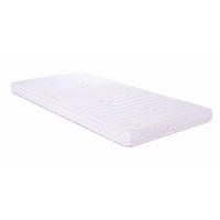 BÄDDMADRASS 105/200 cm  höjd ca 10 cm  - vit, Klassisk, textil (105/200cm) - Cassando