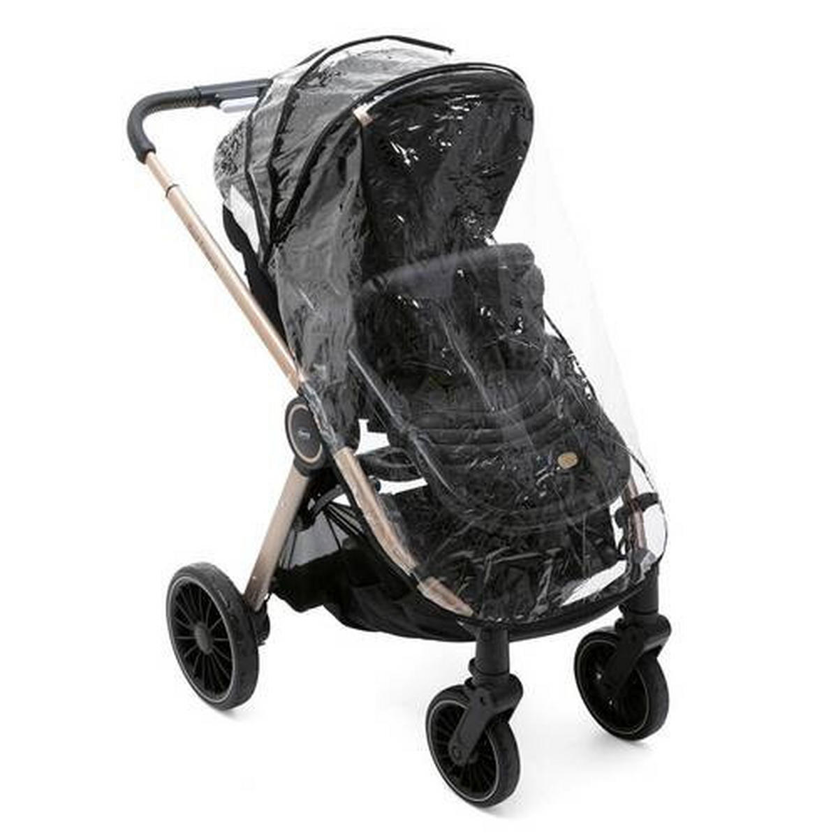 KINDERWAGEN  BEST FRIEND PRO  Black Re Lux  - Schwarz, Basics, Textil/Metall (60/95/106cm) - Chicco