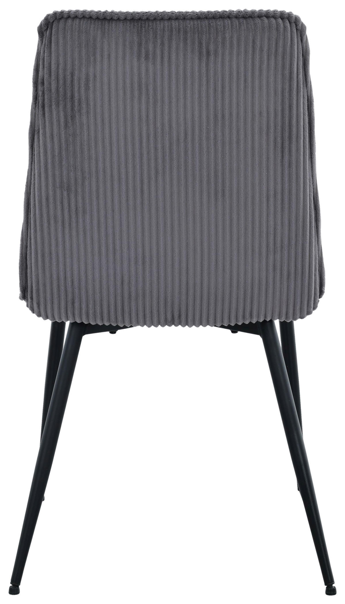 VIERFUSSSTUHL - Schwarz/Grau, MODERN, Textil/Metall (47/91/61,5cm) - Livetastic