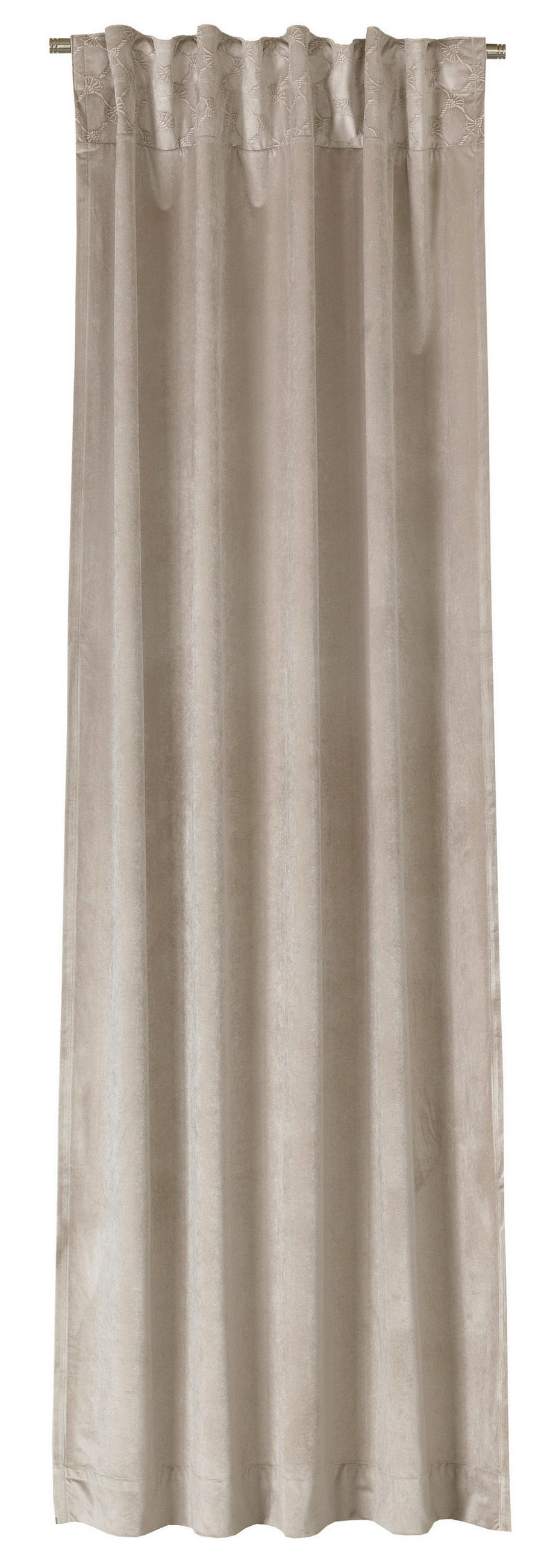 VORHANGSCHAL blickdicht  - Beige, Design, Textil (130/250cm) - Joop!