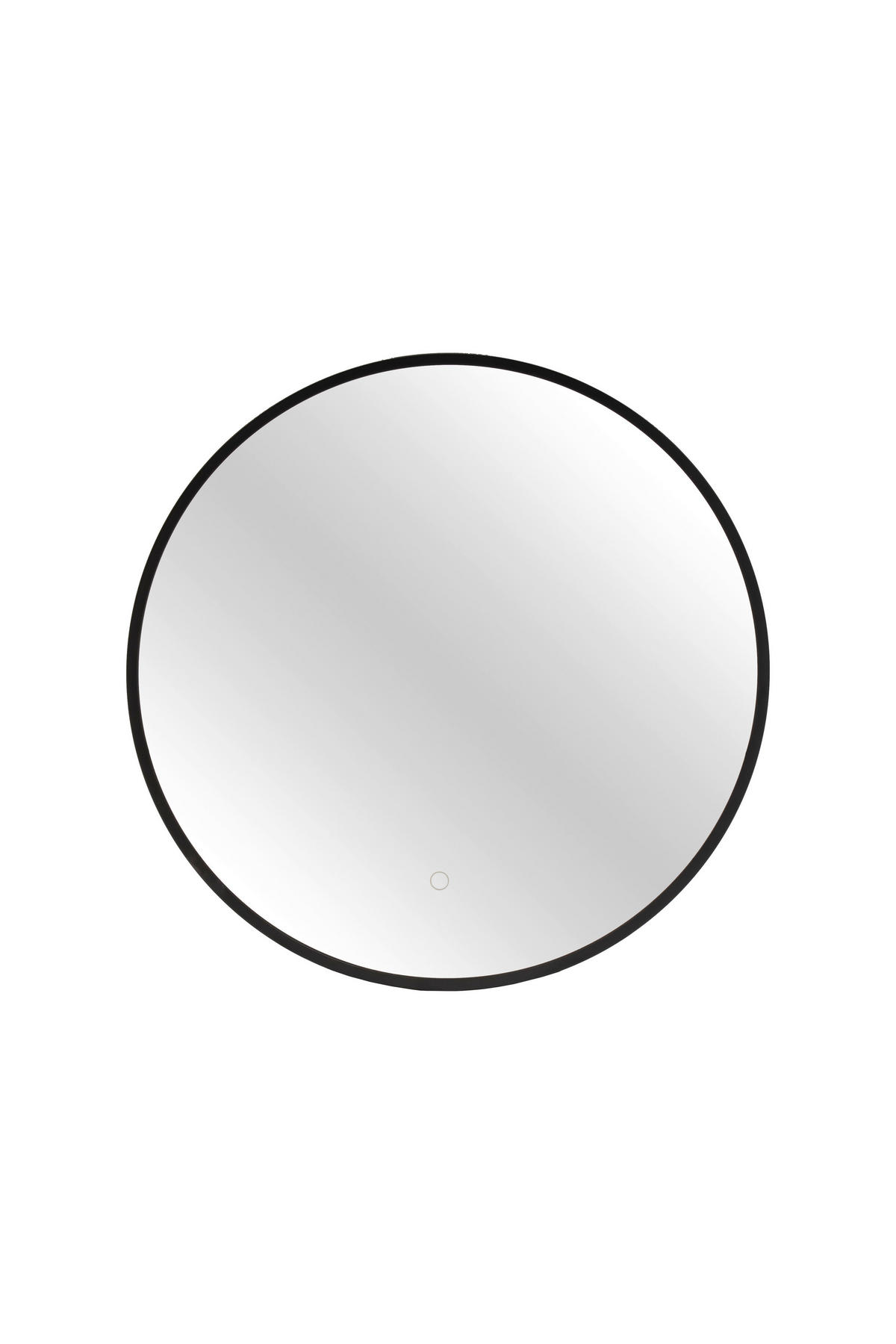 BADEZIMMERSPIEGEL 60/60/2 cm  - Silberfarben/Schwarz, KONVENTIONELL, Glas/Metall (60/60/2cm) - Xora