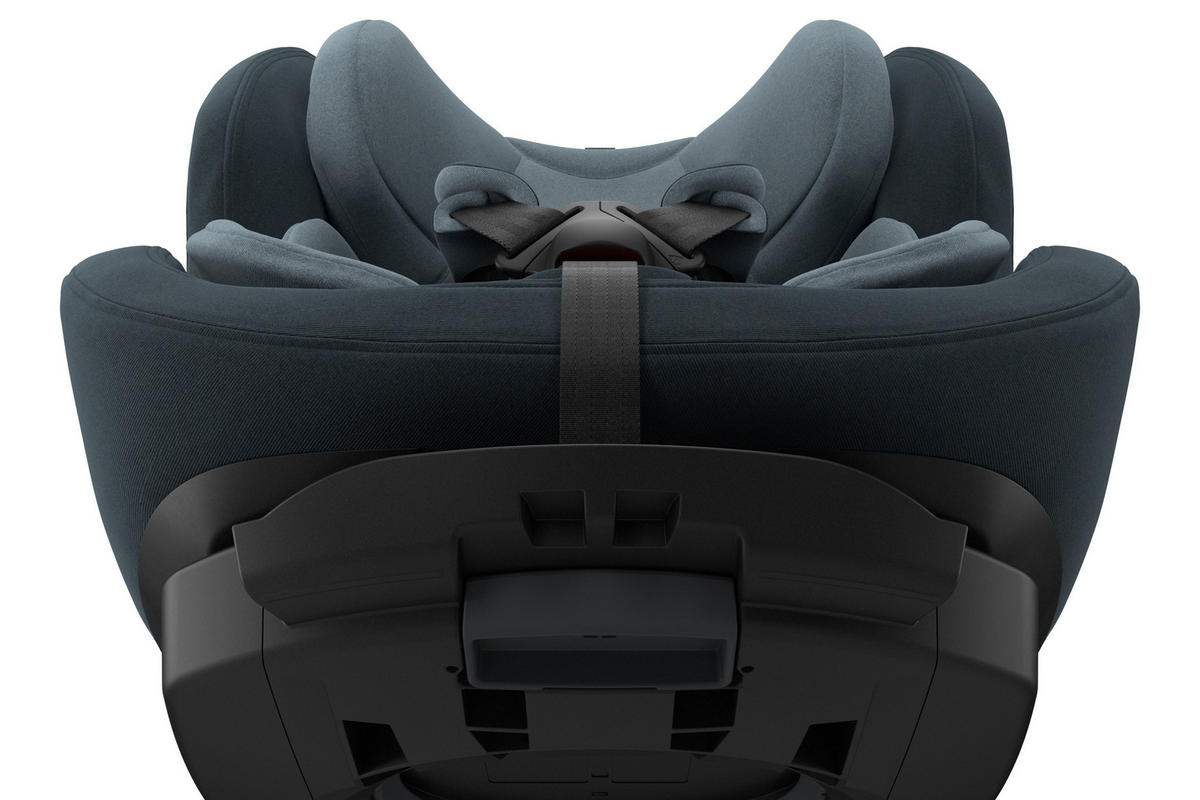 REBOARDER-KINDERSITZ Elm DARKEST BLUE   - Pastellblau/Dunkelblau, Basics, Textil (44/61/73cm) - Thule