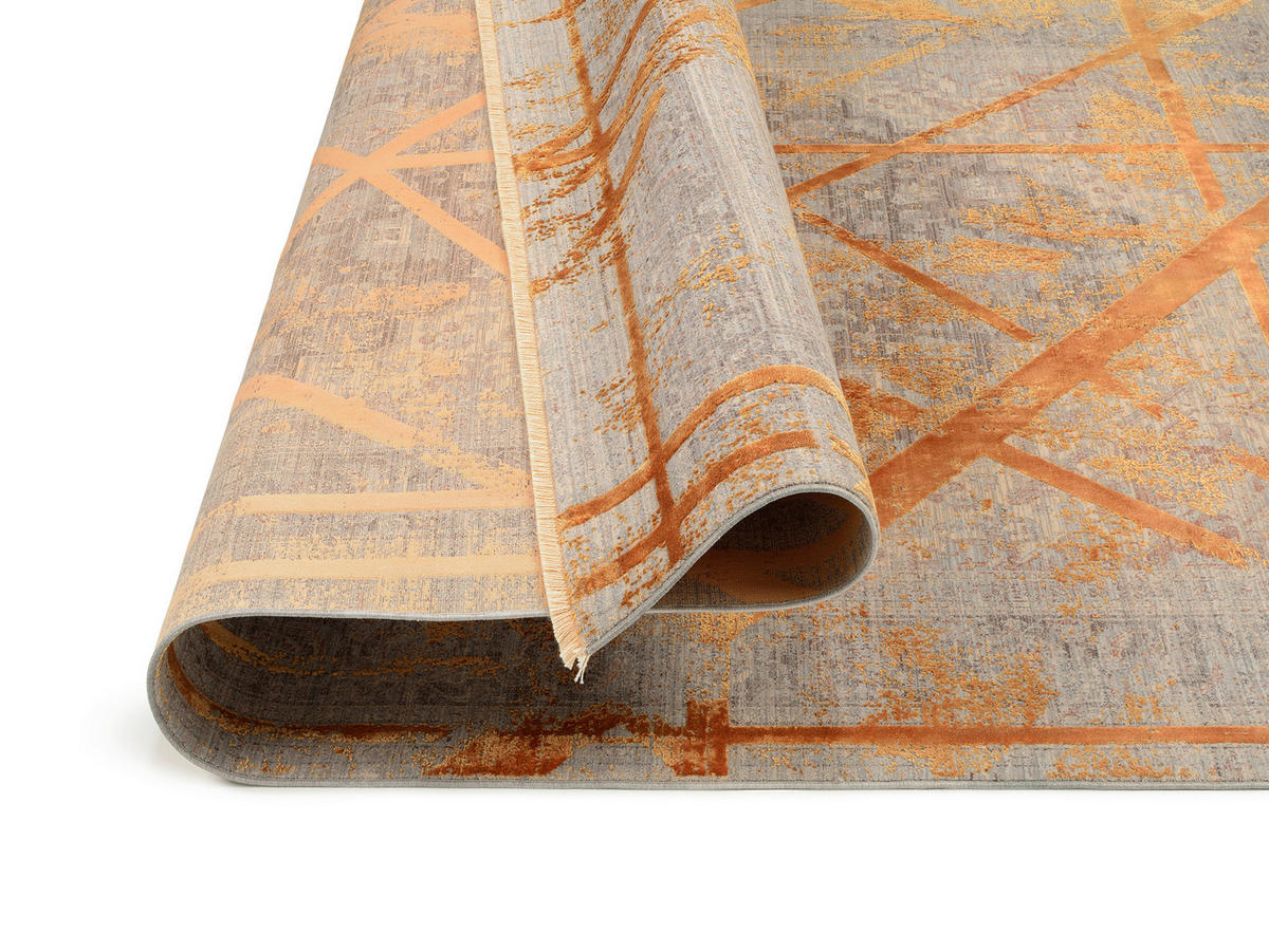 WEBTEPPICH 80/150 cm Arizona Orange  - Orange, Design, Textil (80/150cm) - Musterring
