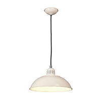 HÄNGLAMPA Franklin 30/29.9 cm  - cremefärgad, Design, metall (30/29.9cm) - Elstead Lighting