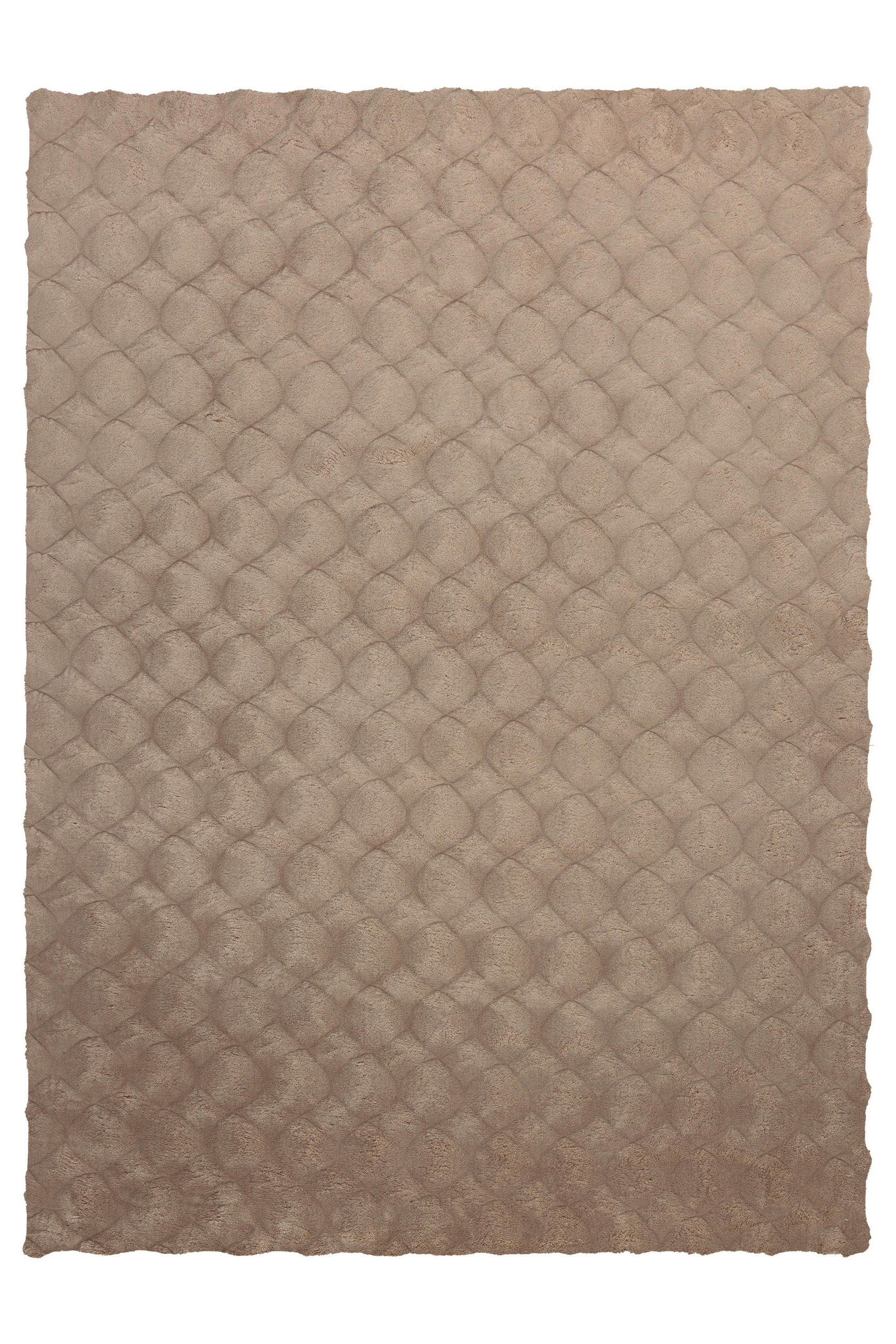 HOCHFLORTEPPICH 80/150 cm Taupe rechteckig  - Taupe, Basics, Textil (80/150cm) - Kayoom