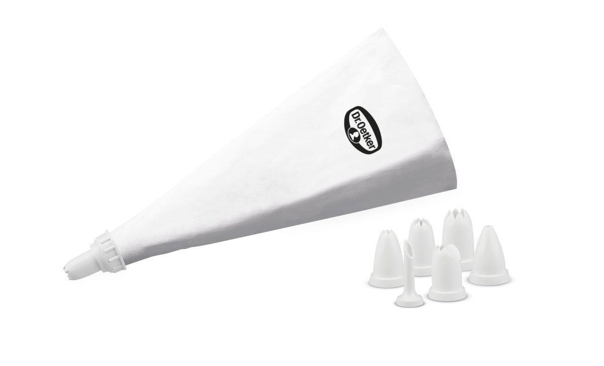 VREĆICA ZA PRSKANJE  - Basics, plastika (10/20/5cm) - Dr.Oetker