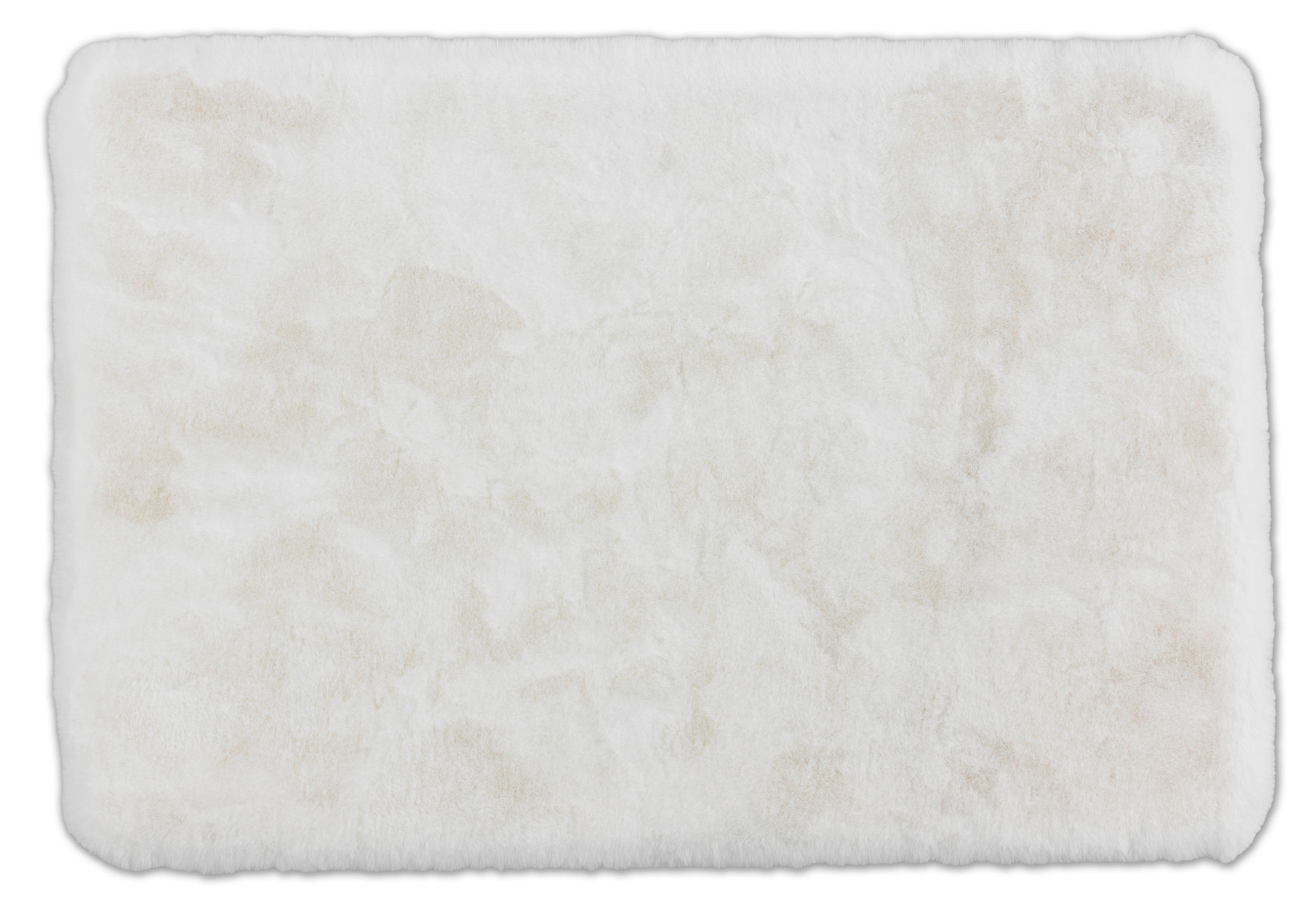 BADTEPPICH Bali Weiß 60/90 cm  - Weiß, Basics, Textil (60/90cm) - Schöner Wohnen