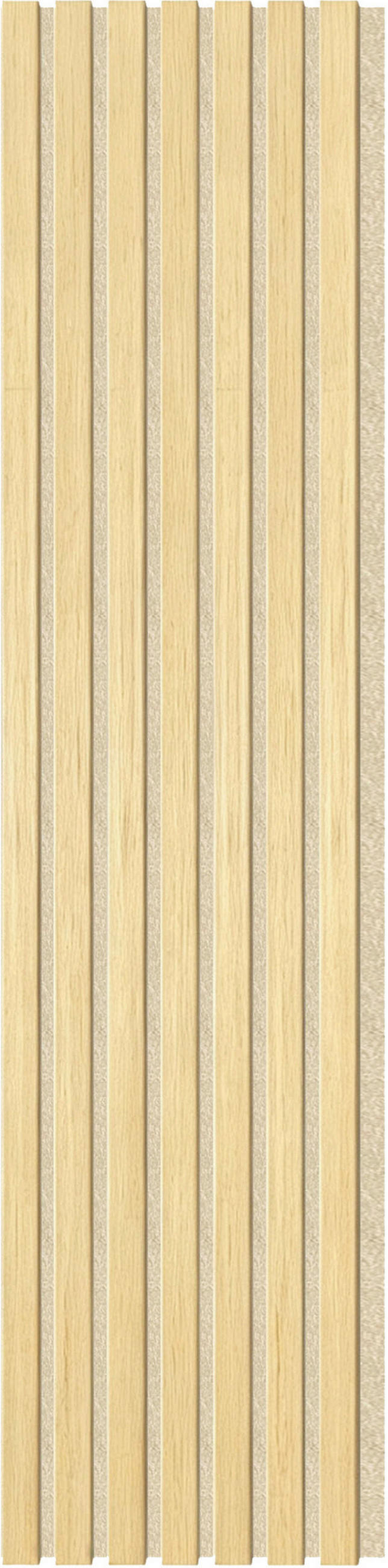 AKUSTIKPANEEL Lean  - Eichefarben/Beige, KONVENTIONELL, Holz/Kunststoff (120/28/1.6cm) - Novel