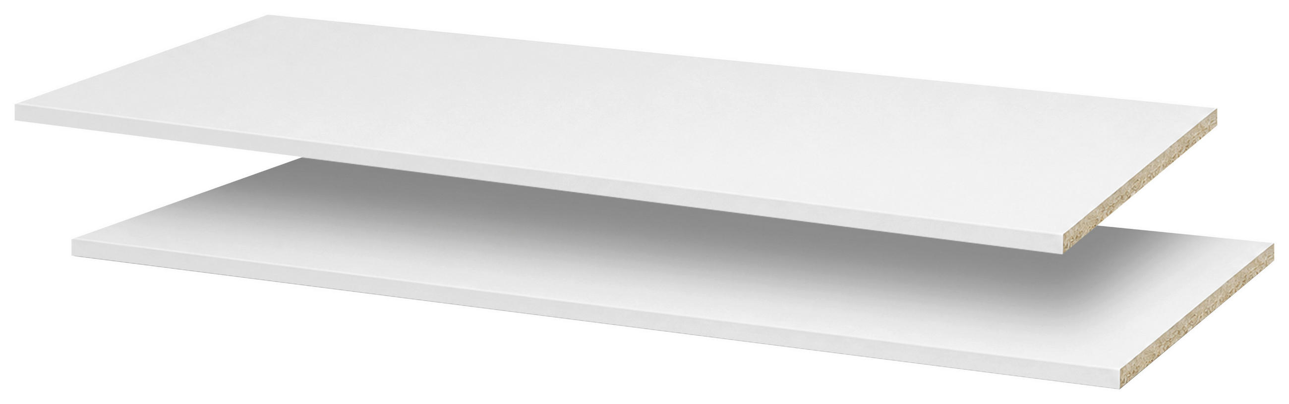 EINLEGEBODENSET 90/1,6/49 cm  - Weiß, MODERN, Holzwerkstoff (90/1,6/49cm) - MID.YOU