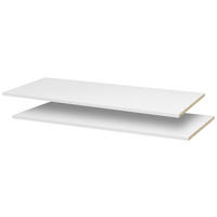 EINLEGEBODENSET 90/1,6/49 cm  - Weiß, MODERN, Holzwerkstoff (90/1,6/49cm) - MID.YOU