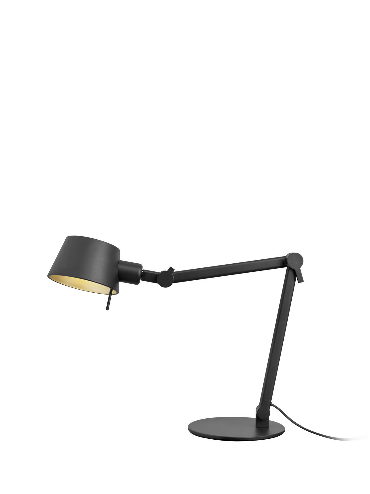 TISCHLEUCHTE 39-93 cm  - Schwarz, Basics, Metall (39-93cm) - Hell