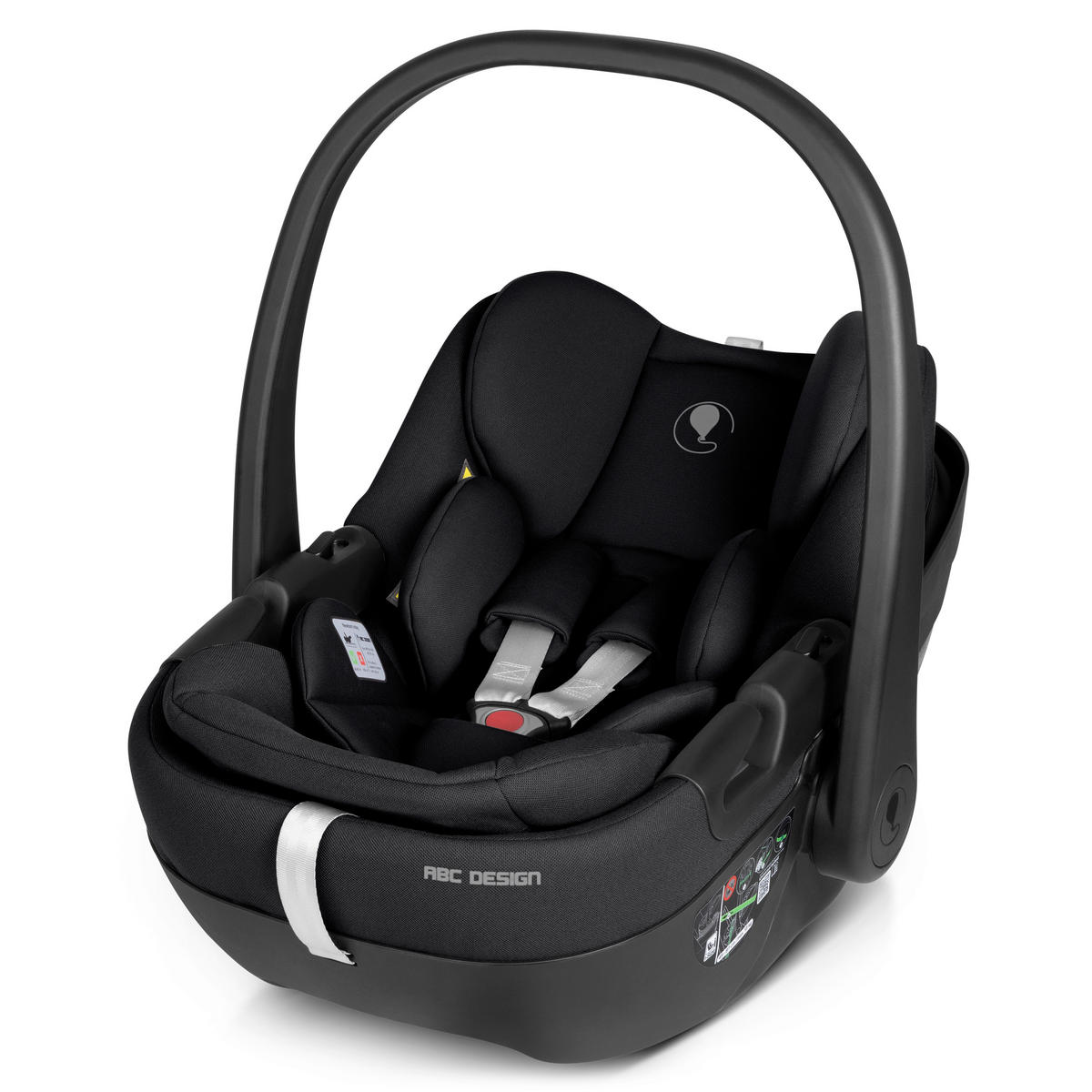 KINDERWAGENSET Salsa 5 Air Starter Set  - Graubraun/Schwarz, Basics, Textil/Metall (95.5/63/107.5cm) - ABC Design