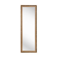 WANDSPIEGEL 50/150/3 cm    in rechteckig  - Goldfarben, LIFESTYLE, Glas/Holz (50/150/3cm) - Carryhome