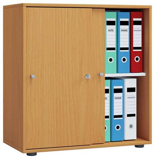 AKTENSCHRANK Buchefarben  - Buchefarben, Basics, Holzwerkstoff (70/74/40cm) - MID.YOU