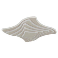 Plafonieră Cu Led 42 W    45/45/7 cm  - nisipiu, Design, plastic/metal (45/45/7cm) - Novel