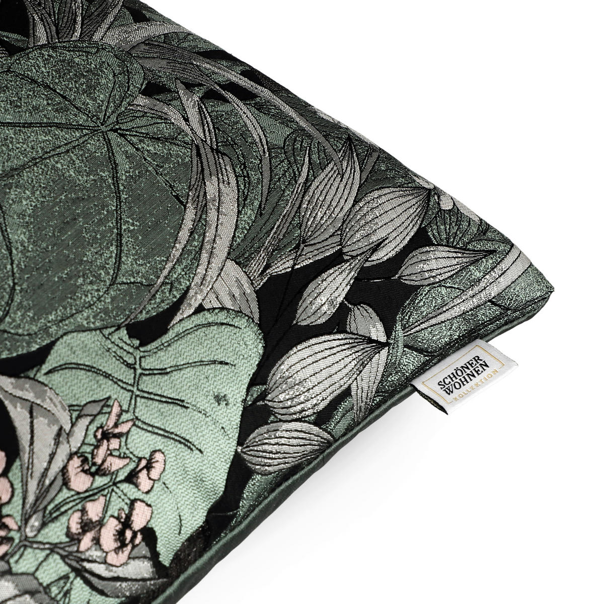 ZIERKISSEN  45/45 cm   - Grün, Basics, Textil (45/45cm) - Schöner Wohnen