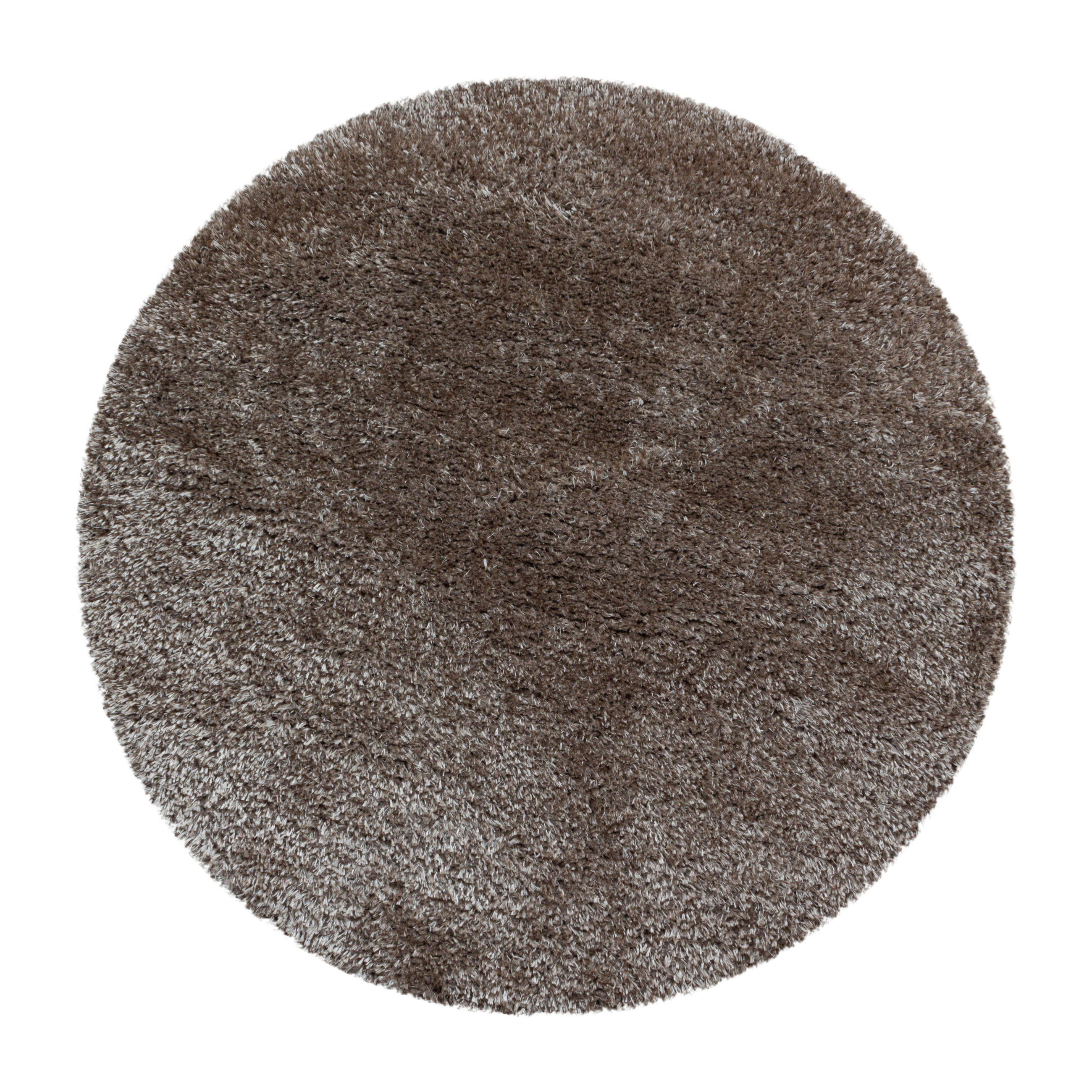 HOCHFLORTEPPICH 120 cm Brilliant 4200 taupe Taupe - Taupe, Basics, Textil (120cm)