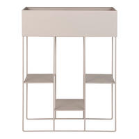 KRUKA 25/80/60 cm beige  - beige, Design, metall (25/80/60cm)