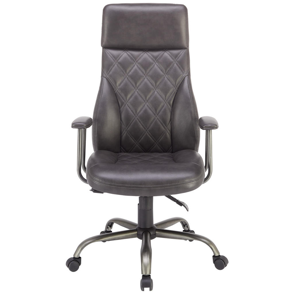 Thumbnail - Livetastic Chefsessel, Grau, Metall, Kunststoff, Textil, Füllung: Polyetherschaumkern, Sternfuß, 65x118-128x66 cm, Arbei...