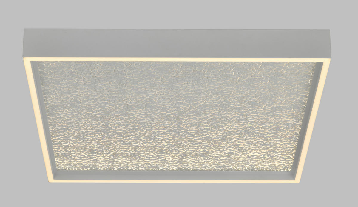LED-DECKENLEUCHTE Bormes 60/6,5/30 cm  - Weiß, Design, Kunststoff/Metall (60/6,5/30cm)