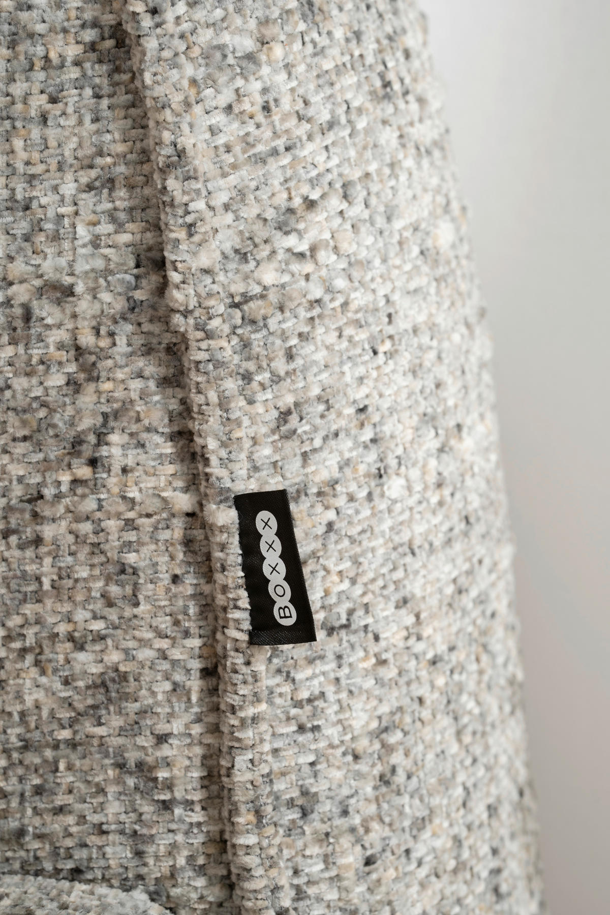 POLSTERBETT gepolstertes Kopfteil, Lattenrost 140/200 cm  in Grau  - Eichefarben/Schwarz, Design, Holz/Textil (140/200cm) - Boxxx