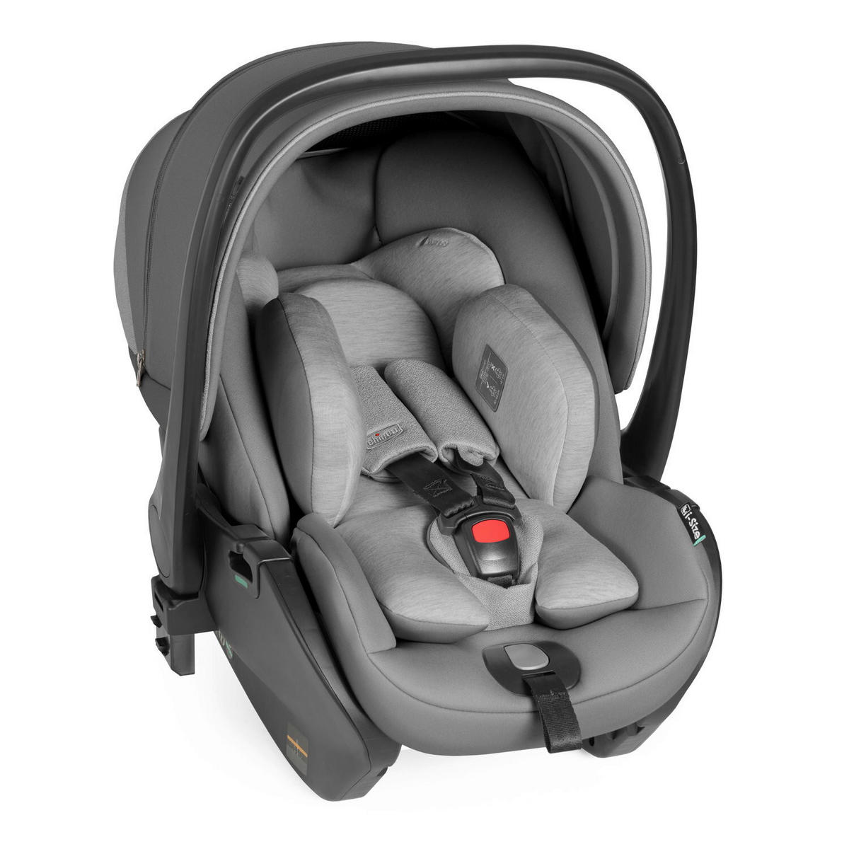 KINDERAUTOSITZ First Seat Recline I-Size   - Grau, Basics, Textil (44/58/60/65cm) - Chicco