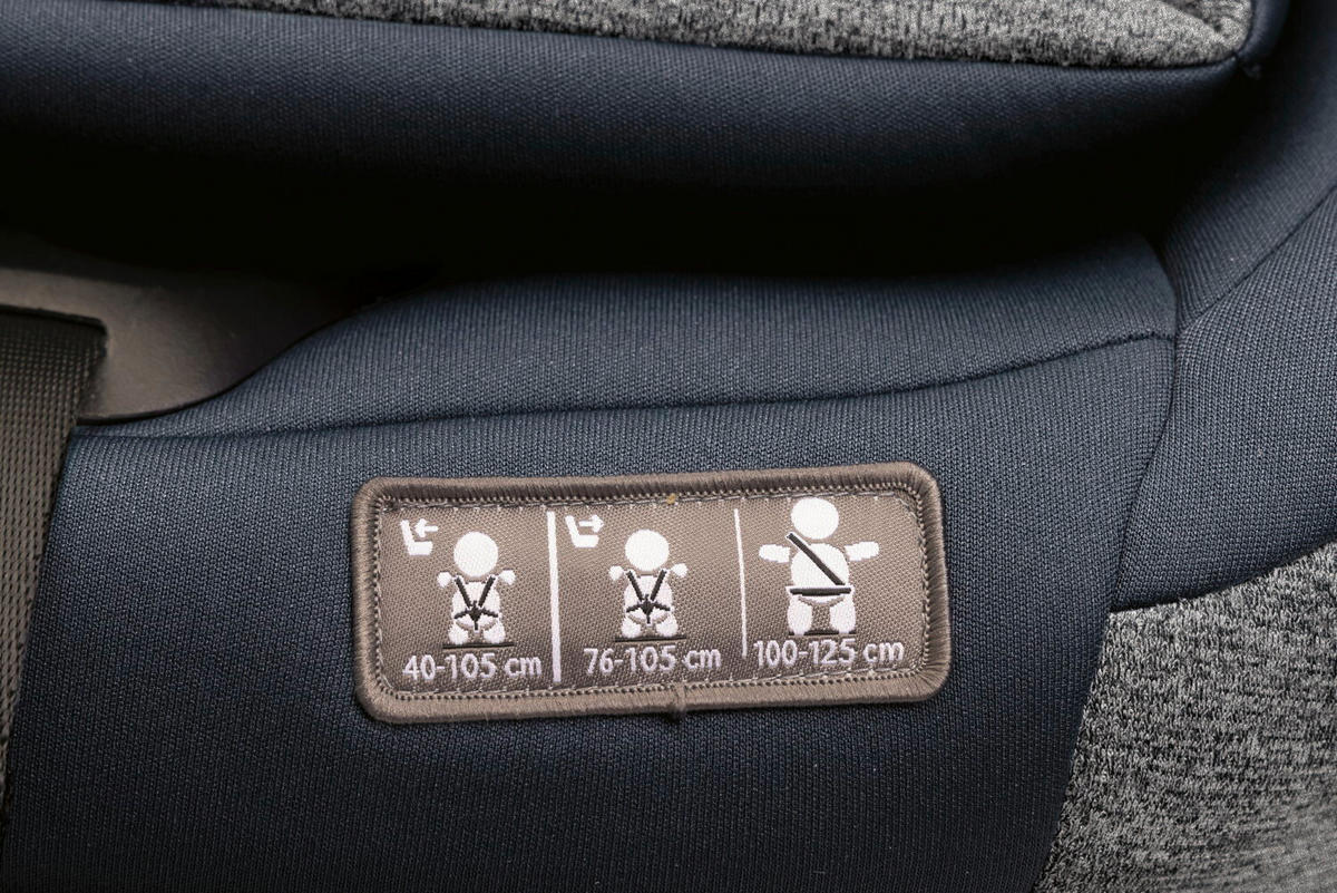 KINDERAUTOSITZ SEAT3FIT AIR   - Graphitfarben, Basics (49/44/61cm) - Chicco