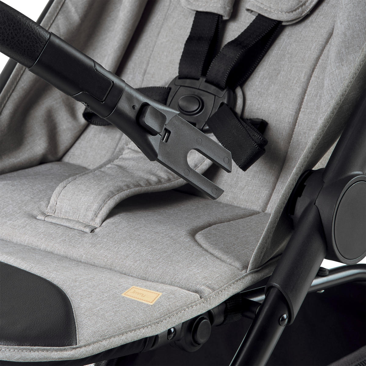 BUGGY Light Cruiser  - Schwarz/Grau, Basics, Kunststoff/Textil (55/56/107cm) - Jimmylee