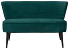 LAVICA, zelená - čierna/zelená, Trend, drevo/kompozitné drevo (179/83/75cm) - MID.YOU