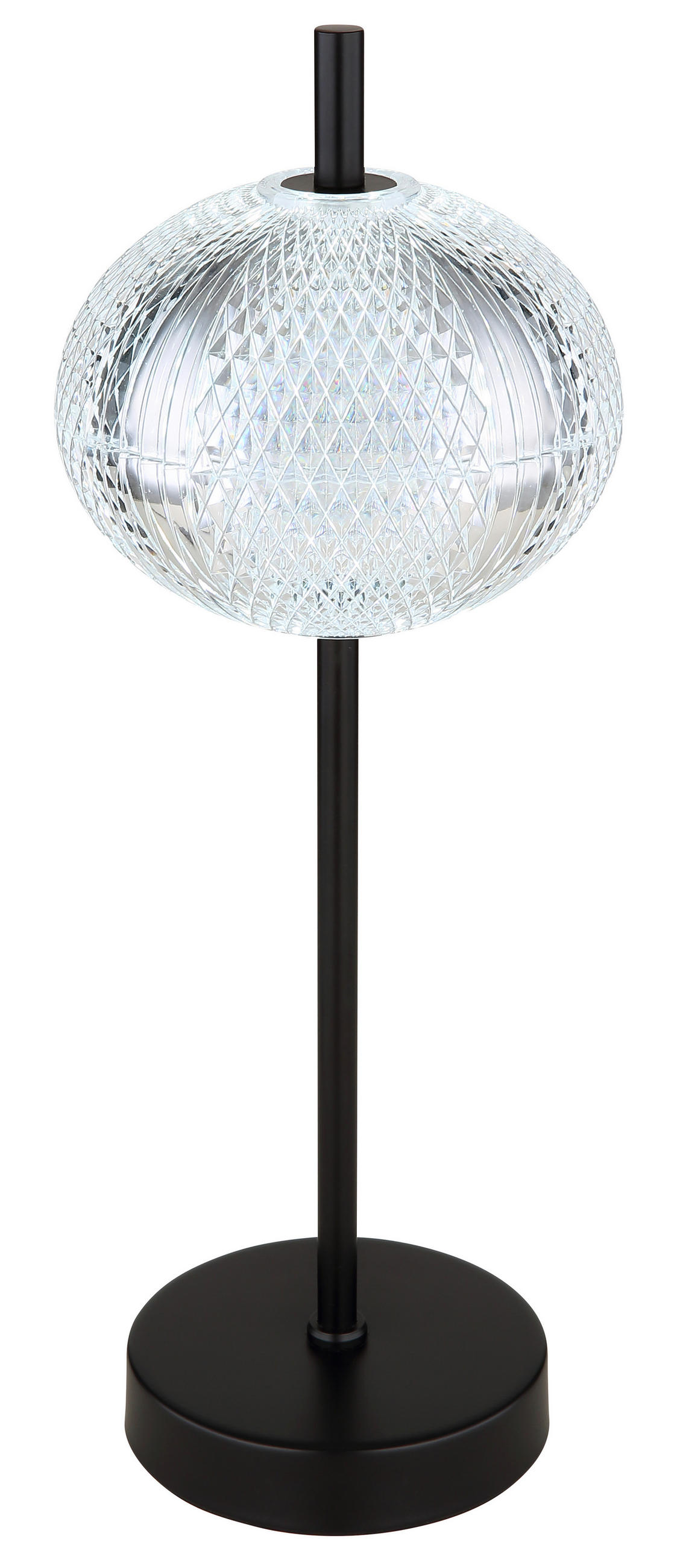 NAMIZNA LED-SVETILKA        15/40 cm       - črna/prozorno, Konvencionalno, kovina/umetna masa (15/40cm) - Globo