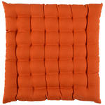 SITZKISSEN  38/38 cm   - Orange, Basics, Textil (38/38cm) - Novel