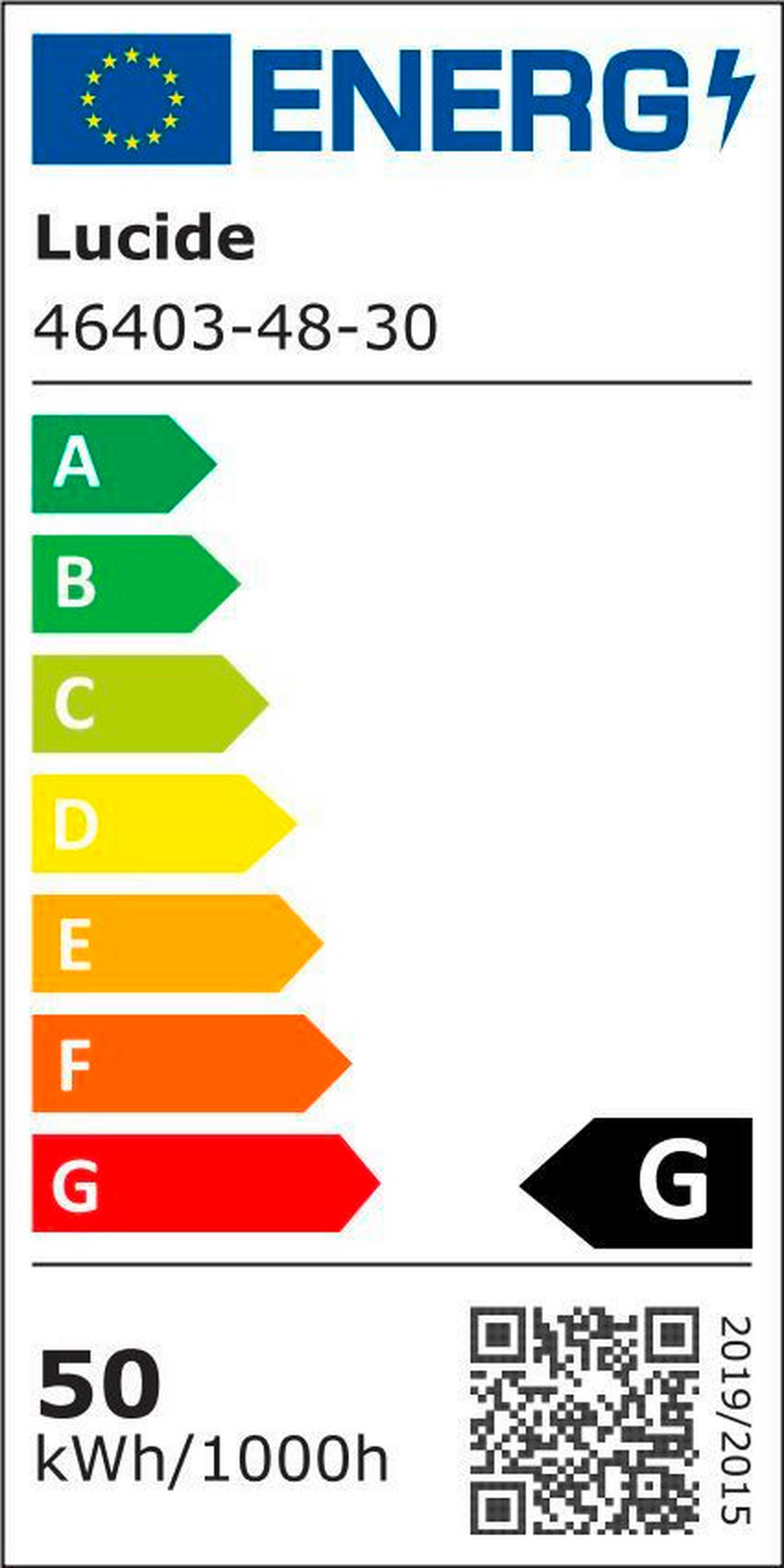 LED-HÄNGELEUCHTE Vidal 58/58/150 cm   - Schwarz, Design (58/58/150cm) - Lucide