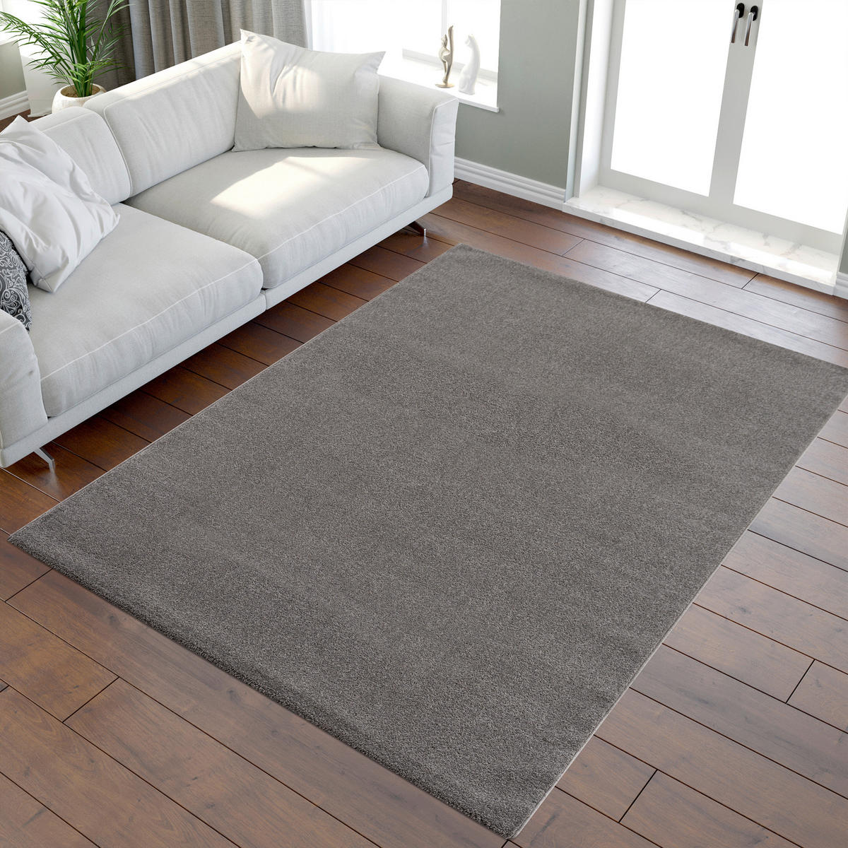 TKANI TEPIH 140/200 cm   siva  Uni  - siva, Lifestyle, tekstil/plastika (140/200cm)