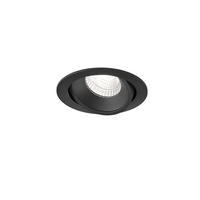 LED-EINBAUSPOT Sid 9 / 8,2/2 / 3,7 cm  - Schwarz, Design, Metall (9 / 8,2/2 / 3,7cm) - Helestra
