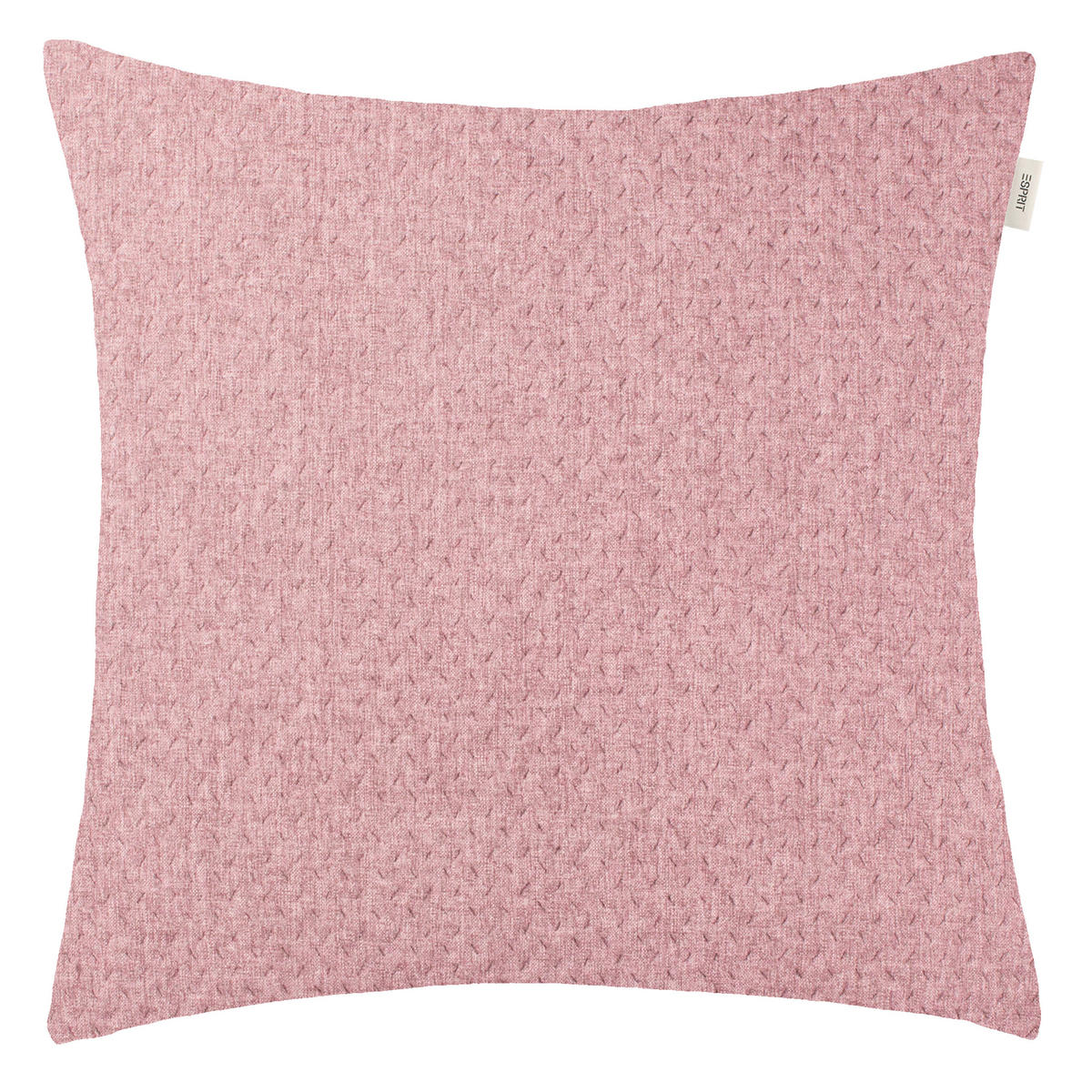 KISSENHÜLLE E-HarpStructure 45/45 cm  - Altrosa/Rosa, KONVENTIONELL, Textil (45/45cm) - Esprit