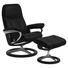 RELAXSESSELSET in Leder Schwarz - Schwarz, Natur, Leder/Holz (78/97/70cm) - Stressless RELAXSESSELSET in Leder Schwarz - Schwarz, Natur, Leder/Holz (78/97/70cm) - Stressless