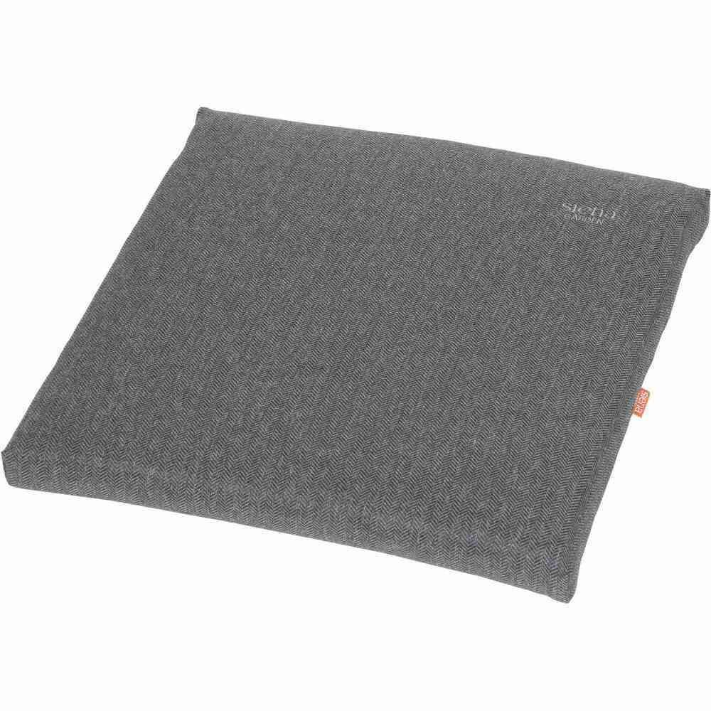 GARTENHOCKERAUFLAGE  - Anthrazit, Basics, Textil (48/5/48cm) - Siena Garden